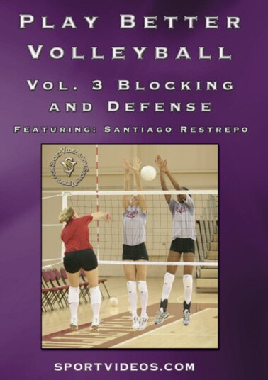 Play Better Volleyball Blocking & Defense DVD Play Better Volleyball Blocking & Defense DVD