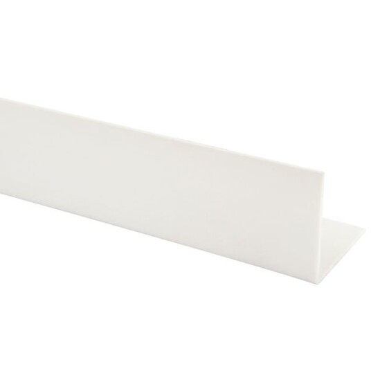 Combiwood Vinkellist PVC 35x035x2700 Hvit