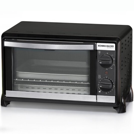 Rommelsbacher BG 950 Speedy Miniovn 10L med Timerfunksjon - Svart