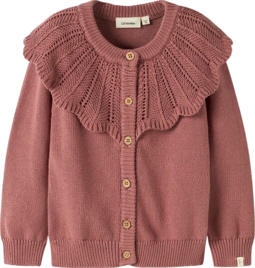 Lil"Atelier Nmfnoda Ls Knit Card Lil Pink 104