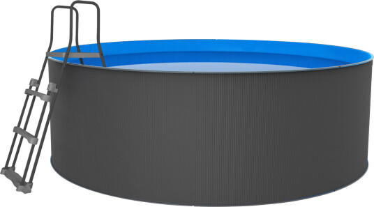 SWIM & FUN SANTORINI GREY BASSENG Ø4,6X0,9M 13500 LITER
