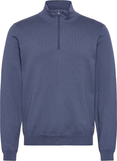 Organic Basics | Soft Knit Half Zip Sweater | XL