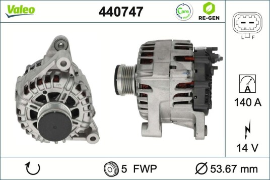 Dynamo VALEO 440747