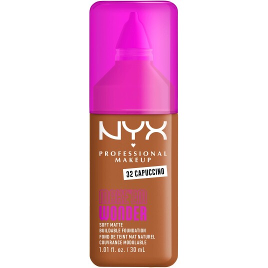 NYX Make Em Wonder Foundation 32 Capuccino - Matt Finish NYX Make Em Wonder Foundation 32 Capuccino - Matt Finish