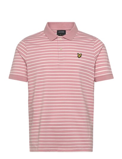 Lyle & Scott Pique Breton Polo Shirt Multi/patterned S