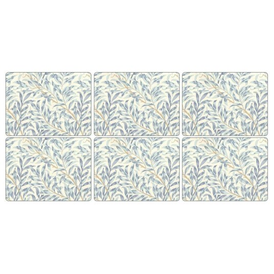 Pimpernel Willow Bough Blue Bordbrikke 6 pakk Pimpernel Willow Bough Blue Bordbrikke 6 pakk