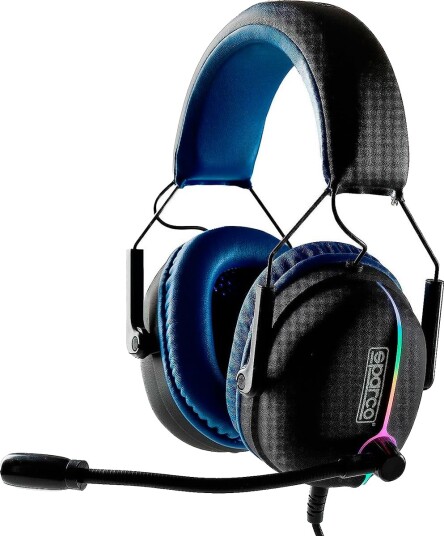Sparco GRAND PRIX Gaming Headset Svart Sparco GRAND PRIX Gaming Headset Svart