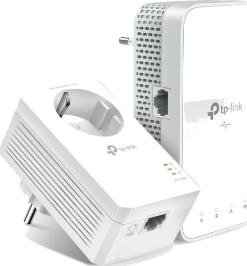 TP-Link TL-WPA7617 WiFi Powerline Adapter Kit 1000 Mbps AC1200 Hvit TP-Link TL-WPA7617 WiFi Powerline Adapter Kit 1000 Mbps AC1200 Hvit