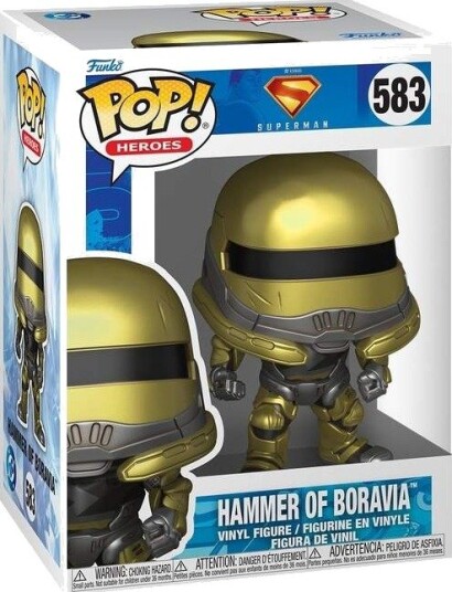 Northix Supermann Funko Pop! Vinylfigur Hammer of Boravia Chase Edition