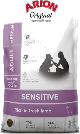 Arion Original Adult Medium Breed Lam & Ris 2 X 12 kg Arion Original Adult Medium Breed Lam & Ris 2 X 12 kg