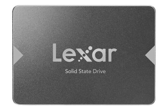 Lexar NS100 128GB 2.5" SATA III SSD - Høy lesehastighet 520 MB/s