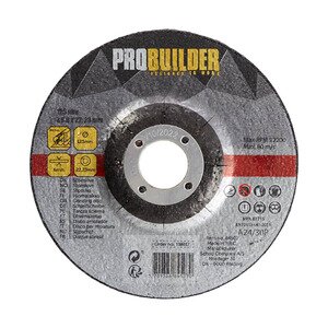 ProBuilder Slipeskive stål 125x6x22mm ProBuilder Slipeskive stål 125x6x22mm