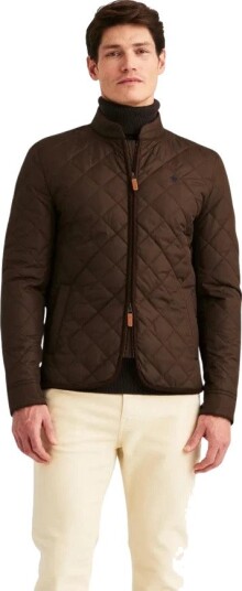 Morris Teddy Quilted Jacket Brown Morris Teddy Quilted Jacket Brown