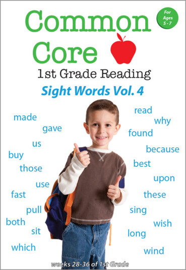 Common Core 1st Grade Readin Sight Words Vol. 4 DVD