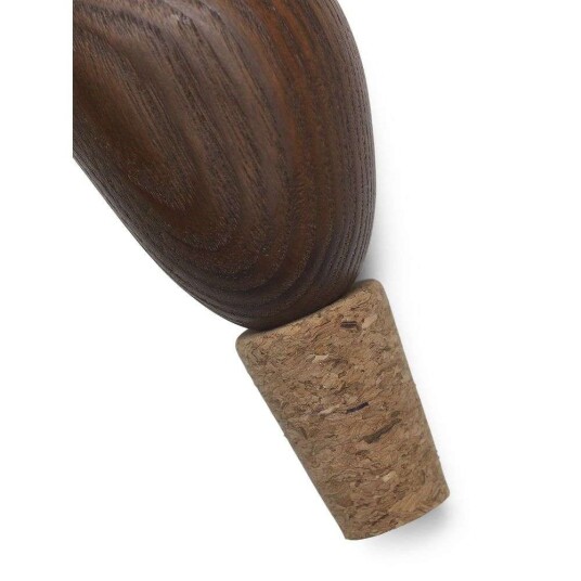 Cairn Wine Stoppers Set på 2 Mørkebrun