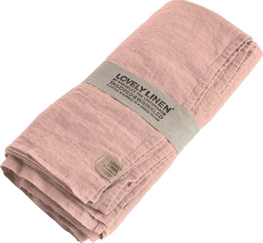 Lovely Linen Duk Lovely i vasket lin Rosa Lovely Linen Duk Lovely i vasket lin Rosa