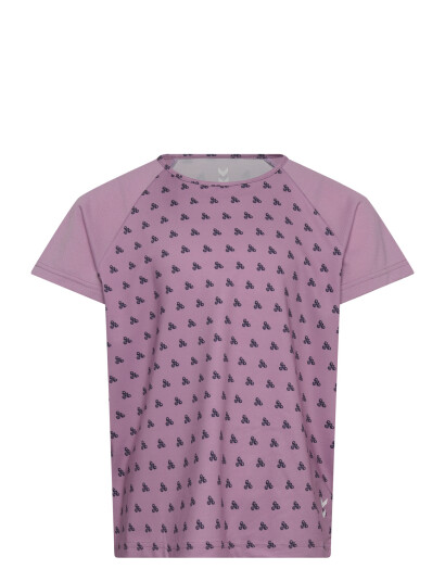 Hummel Hmljr Mix T Shirt S/S Pink 146/152 Hummel Hmljr Mix T Shirt S/S Pink 146/152
