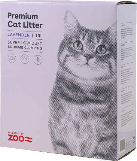 Kattesand Lavendel 10L