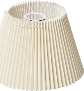 Plisségardin Emma Villa Vegg/Takpendel Side 18 Cm Krem