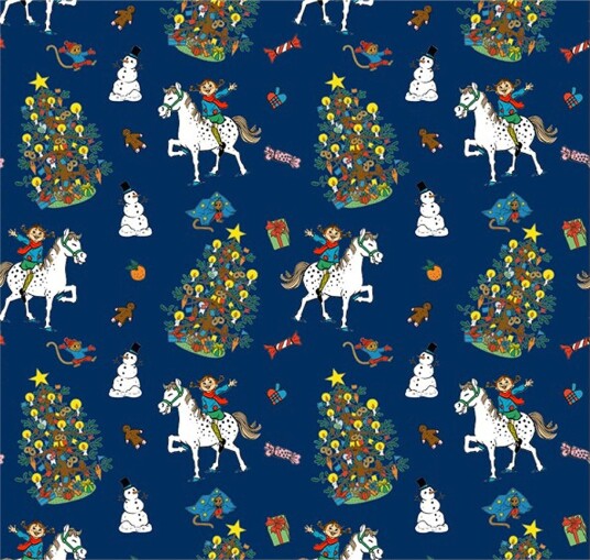 Hedlundgruppen Julepapir Pippi Langstrømpe 710215