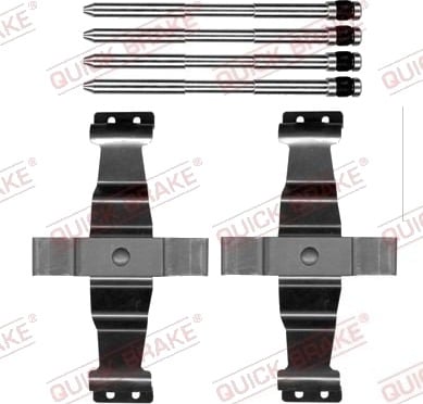 Monteringssett, bremseklosser QUICK BRAKE 109-0203