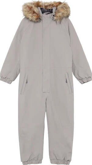 Color Kids Coverall W. Fake Fur ROCK RIDGE 104