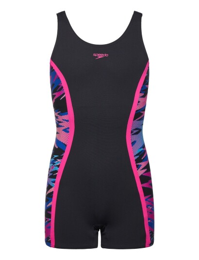 Speedo Hyperboom Splice Muscleback Legsuit Black 10 Speedo Hyperboom Splice Muscleback Legsuit Black 10