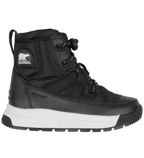 Sorel Youth Whitney™ III Mid Waterproof Black Sea Salt 34