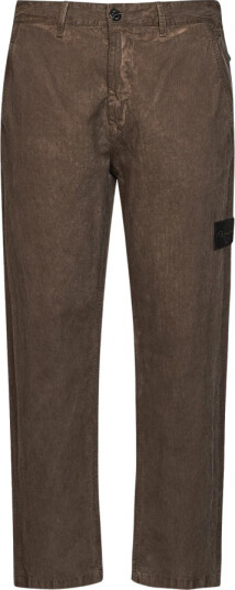 Stone Island Herre Bukser Brun W30,