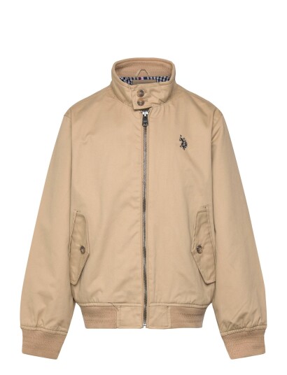U.S. Polo Assn. Cotton Twill Harrington Beige 152