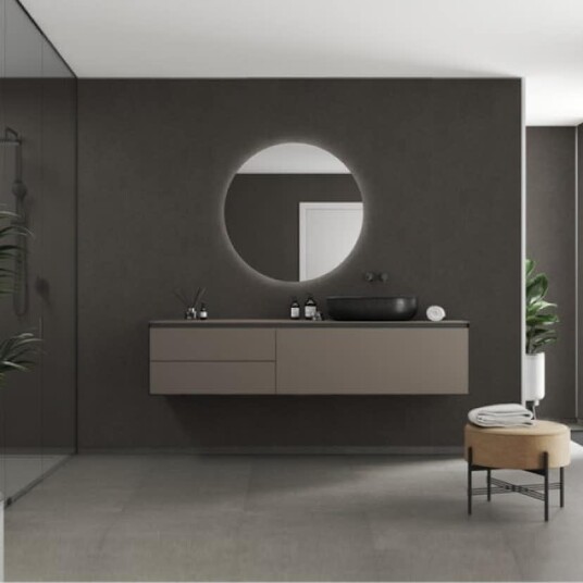 Baderomspanel Fibo 4003 M00 Grey Terrazzo Baderomspanel Fibo 4003 M00 Grey Terrazzo