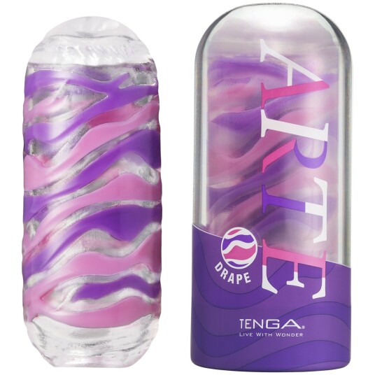 TENGA Arte Drape Masturbator Yellow