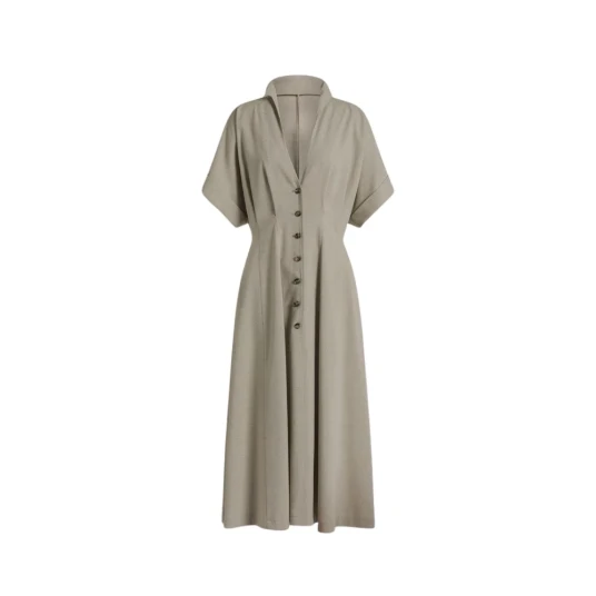 Alberta Ferretti Dame Kjoler Brun XS,