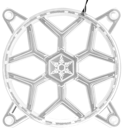 SilverStone FG121 RGB Viftefilter 120mm 24 RGB-LED Transparent SilverStone FG121 RGB Viftefilter 120mm 24 RGB-LED Transparent
