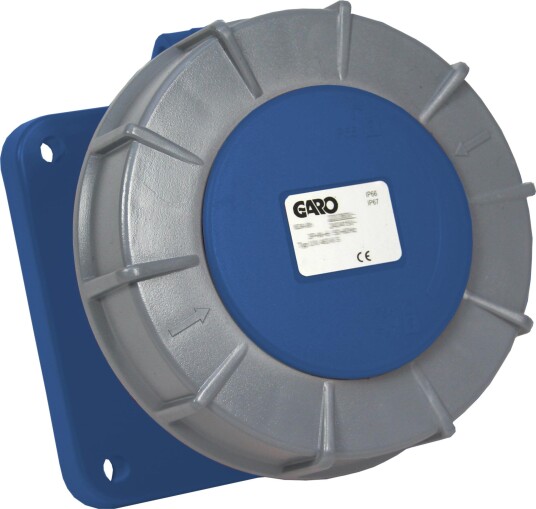 Garo Uiv 363-9 S Paneluttak IP67, 4-Polet, 63 A Blå, 9 H