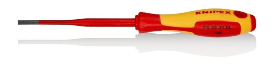 Knipex Slim Kærv-Skruetrækker Klinge-Længde: 100 Mm