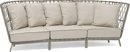 Hillerstorp Jet set lounge sofa Beige med beige pute Beige