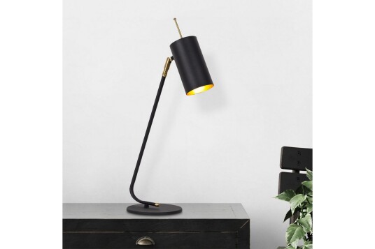 Bordlampe Sugana Glim Svart / Gull Gull/Svart