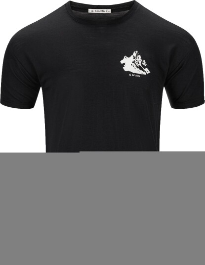 Aclima Men"s Lightwool 140 Classic Tee Mountain Jet Black XL
