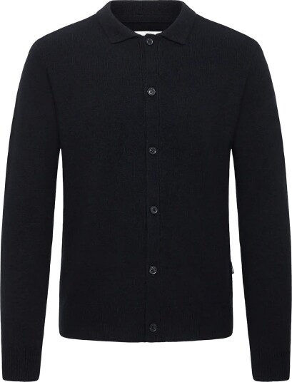 Blend Bhbranko Polo Cardigan   BLACK BEAUTY   S