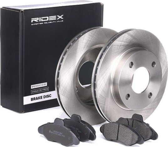 RIDEX 3405B0178 Bremseskiver og -klosser