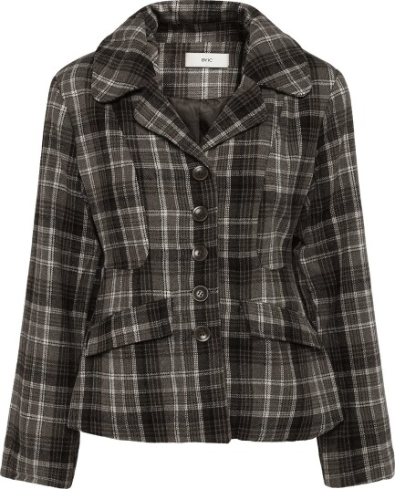 BYIC Stineic Blazer   BROWN HERITAGE CHECKS   S