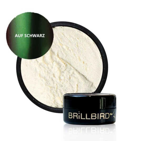 Brillbird Norge Chrome Pigment Pulver Scarabeus grønn Camelon effekt