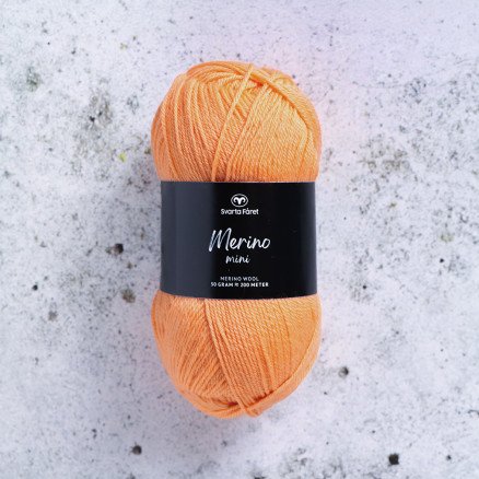 Svarta Fåret Merino Minigarn 114 Cantaloupe Melon