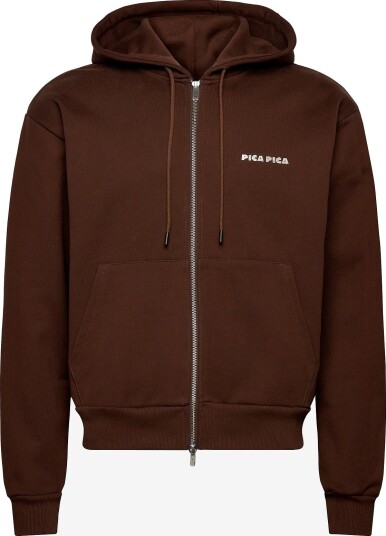 Pica Pica Mehdi Zip Hoodie   Dsc   ESPRESSO BROWN   XL