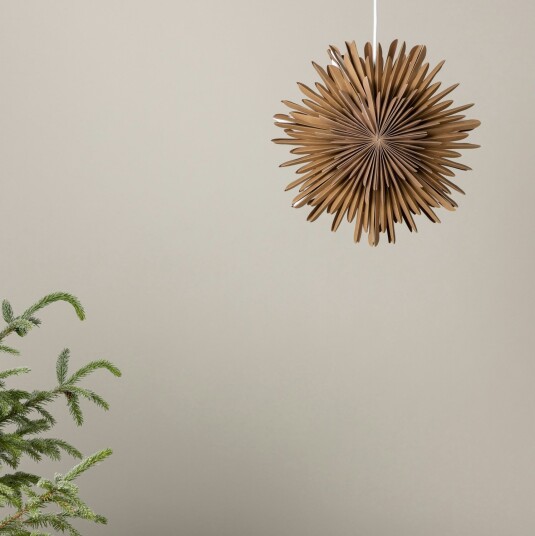 Venture Design Sälen adventsstjerne Brun 35 cm Brun