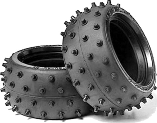Tamiya 53059 Piggdekk til Buggy RC-biler 2 stk.