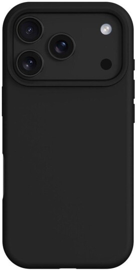 EIDERWOOD iPhone 17 Pro 2-i-1 Silikonog Hard Plast Deksel – MagSafe-kompatibelt – Svart