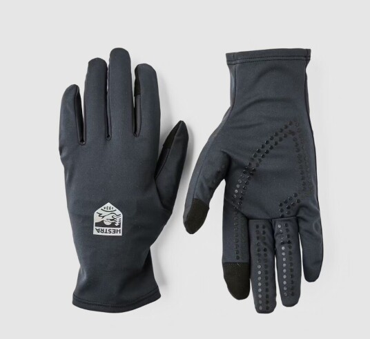 Hestra Windbreaker Liner Light Black 11