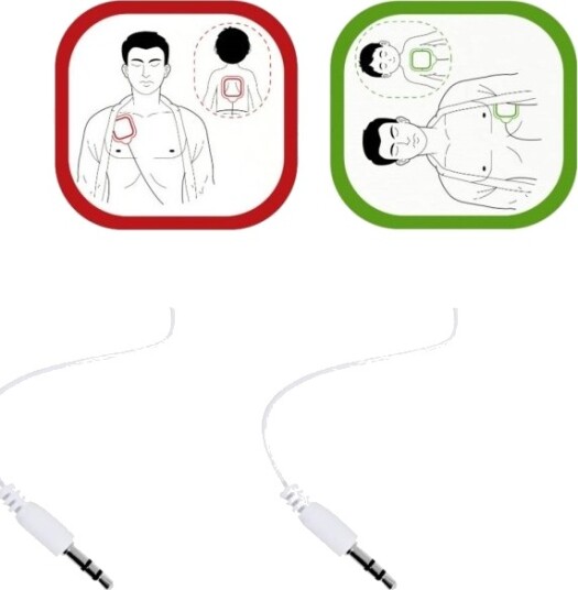 Medx5 Mypad Trenings /Treningselektroder 1 Par Defi Reserveelektroder